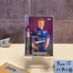 2020 Topps Chrome Formula 1 Robert Shwartzman 289/399 Prema Racing Refractor カード