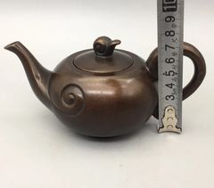 銅器 鷹 応接間 玄関 茶室 事務机 書斎 装飾品 工芸品 置物 - メルカリ