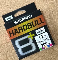 シマノ (SHIMANO) PEライン ハードブル 8+ 200m 1.2号 (23.4lb) マルチカラー 【2025年新製品】 #ピットブル #PITBULL