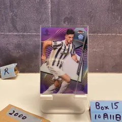 2021 Topps Finest UEFA Champions League Alejandro Marques 126/250 Juventus RC ルーキー Rookie Refractor カード