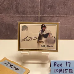 2000 Fleer SkyBox Bobby Bonds 直筆サインカード San Francisco Giants カード