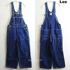 Lee　リー　オーバーオール　0254　メンズ S /W28　サロペット　ストレート　ダークブルーデニム　日本製