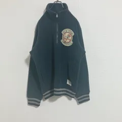 【旧タグ】UNIQLO オールドユニクロ　厚手フリース　ヤンキース06 ハーフジップ　紺　L