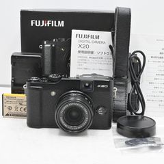 極上品★★★FUJIFILM デジタルカメラ X20B 光学4倍 ブラック