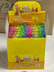 レトロ文具 2015年 東亜 クマのプーさん 蛍光ペン 5色 セット ハン フルセット