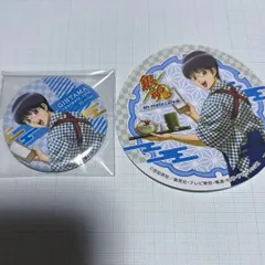銀魂 志村新八 アニメイトカフェ 缶バッジ コースター