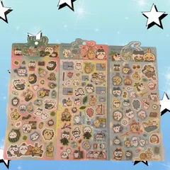 ちいかわシール1シート2枚入り計6枚３点セット