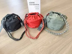 Topologieトポロジー ハンドバッグ ドローストリング ショルダーバッグ 巾着 ショルダーバッグ 【新品·未使用*3色選択可能】