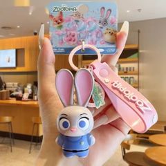 大人気❣️ズートピア ジュディ・ホップス キーホルダー ストラップ