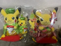 ポケットモンスター 京都限定 お菓子 ピカチュウ ぬいぐるみセット 4種 まとめ