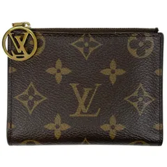 ルイ・ヴィトン Louis Vuitton ポルトフォイユ リサ コインケース 札入れ カード入れ 二つ折り財布 モノグラム アイリス M82415 レディース 【中古】