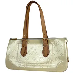 ルイ・ヴィトン Louis Vuitton ローズウッド アヴェニュー ハンドバッグ エナメル パテント ショルダーバッグ モノグラムヴェルニ ペルル M93508 レディース 【中古】