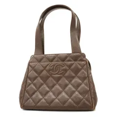 シャネル(Chanel) シャネル ハンドバッグ マトラッセ キャビアスキン ブラウン レディース P1803697