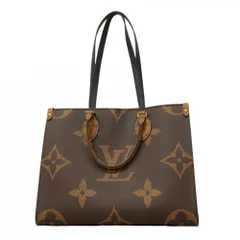 ルイ・ヴィトン(Louis Vuitton) ルイ・ヴィトン ハンドバッグ モノグラム・ジャイアント リバース オンザゴーMM M45039 ブラウン 2wayバッグレディース