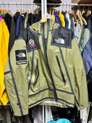 シュプリーム x ザノースフェイス サミット シリーズ アウター テープ シーム ジャケット オリーブ xl