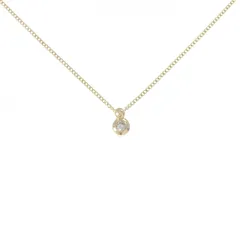 K18YG ダイヤモンド ネックレス 0.041CT