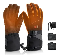 電熱グローブ 暖房手袋 ヒートグローブ バッテリー 充電器付 3段階温度調節