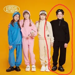 アイスビスケット IBシンボルロゴ アノラック フリース トップス _ IB24TM802