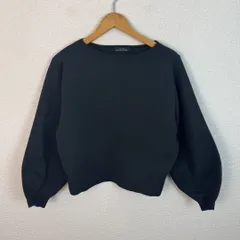 GREEN LABEL RELAXING グリーンレーベルリラクシング ニット セーター 無地 ブラック  レディース 古着 シンプル　オーバーサイズ