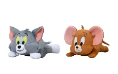 【中古】ぬいぐるみ 全2種セット 寝そべりLぬいぐるみ 「トムとジェリー」