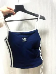 アディダス タンクトップ ネイビー