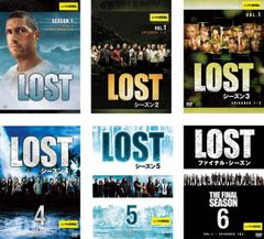LOST シーズン1-6 コンプリートDVDボックスセット - メルカリ