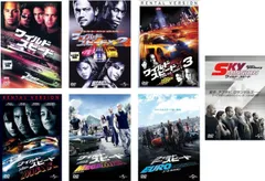 【中古】【非常に良い】ワイルド スピード 1、X2、X3 TOKYO DRIFT、MAX、MEGA MAX、EURO MISSION、SKY MISSION [レンタル落ち] 全7巻セット [マーケットプレイスDVDセッ