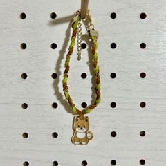 三つ編みブレスレット 柴犬