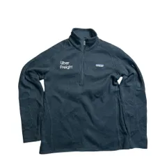Patagonia ベターセーター 1/4ジップ フリースプルオーバー ブラック M Uber Freight 刺繍入り パタゴニア 古着