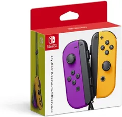 【新品】 Joy-Con(L) ネオンパープル/(R) ネオンオレンジ 佐賀/