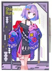 【中古】アクリルスタンド・アクリルパネル 紫宮るな アクリルボード vol.1 ～CYBER GAMING MODE～ 「バーチャルYouTuber ぶいすぽっ!」 GiGO限定