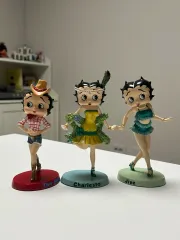 ソフビフィギュア3体セット　新品未開封品　ベティ・ブープ　Betty Boop 楽天市場】ベティちゃん フィギュア ベティーブープ ボブリング