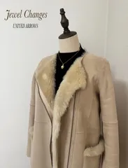 Jewel Changes ムートン風コート　ユナイテッドアローズ　ジュエルチェンジズ　防寒着