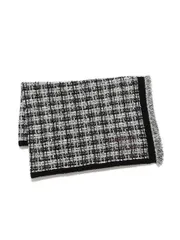 【JOEL ROBUCHON】ツイードモコロゴジャガードブランケット PWGG255559MIXF