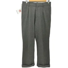 アーバンリサーチ URBAN RESEARCH Wool tuck wide pants ウール タック ワイドパンツ メンズ JPN：L のサムネイル