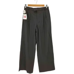 ユニクロシー UNIQLO：C タックワイドストレートパンツ メンズ JPN：M 