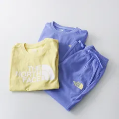 未使用 ザノースフェイス THE NORTH FACE NM5MN01V キッズデイリー3ピーススウェットセット 110cm＼ブルー イエロー【2400014717532】のサムネイル
