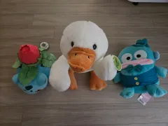 ガチャぬいぐるみ 中型 タグ付き ハンギョドン ガチョウ フール イーブイ ポケットモンスターぬいぐるみ