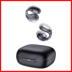 【在庫処分】5.3）【オープンイヤー型ワイヤレスイヤホン/イヤーカフ/ IPX4防水規格/ C30i（Bluetooth 最大30時間再生 Soundcore / Anker マルチポイント接続】クリアブラック