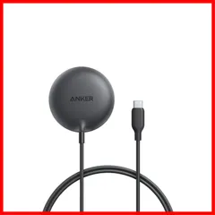 【即日発送】iPhone ワイヤレス充電/ワイヤレス出力 MagSafe対応 iPhone マグネット式 17 Qi2対応 / ブラック 16 Pad) / (Magnetic 15 Charger / Wireless 14 Zolo シリーズ対応 Anke