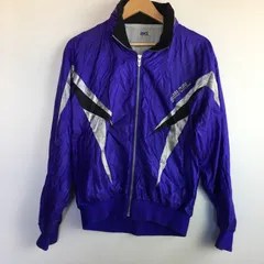 90s アシックス トラックジャケット メンズ パープル　4041202511290009