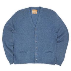 ジャンセン JANTZEN 70s 70年代 ウールニットカーディガン 無地