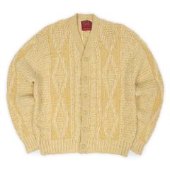 希少 JANTZEN 70s USA製 ヴィンテージカーディガン 古着 70年代~ ジャンセン Jantzen ウールニットカーディガン USA製