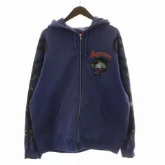 シュプリーム SUPREME 21ss Panther Zip Up Hooded Sweatshirt