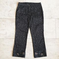 Y's Yohji Yamamoto ワイズ 立体ドット ジャガードパンツ 黒 - メルカリ