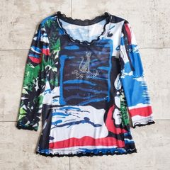 伊太利屋 イタリヤ レース ラインストーン ビジュー ゆったり 高級感