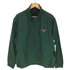 ポロスポーツラルフローレン POLO SPORT RALPH LAUREN 90S 2WAY ロゴ 星条旗 刺繍 デタッチャブルスリーブ スタンドネック フルジップ ナイロン ジャケット  メンズ  LL