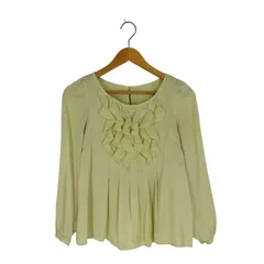 アナイ ANAYI フリル とろみ 長袖ブラウス レディース JPN：36 