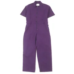 良品□Sacai サカイ 22AW 22-020669M Suiting Jumpsuits ロゴボタン