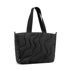 [tomtoc] ふわふわ トートバッグ レディース 軽量 ショルダーバッグ A4対応 柔らかい キルティング バッグ 肩掛け 撥水 ビジネスバッグ 就活バッグ レジャー 休日 通勤 通学 10/13.5L展開